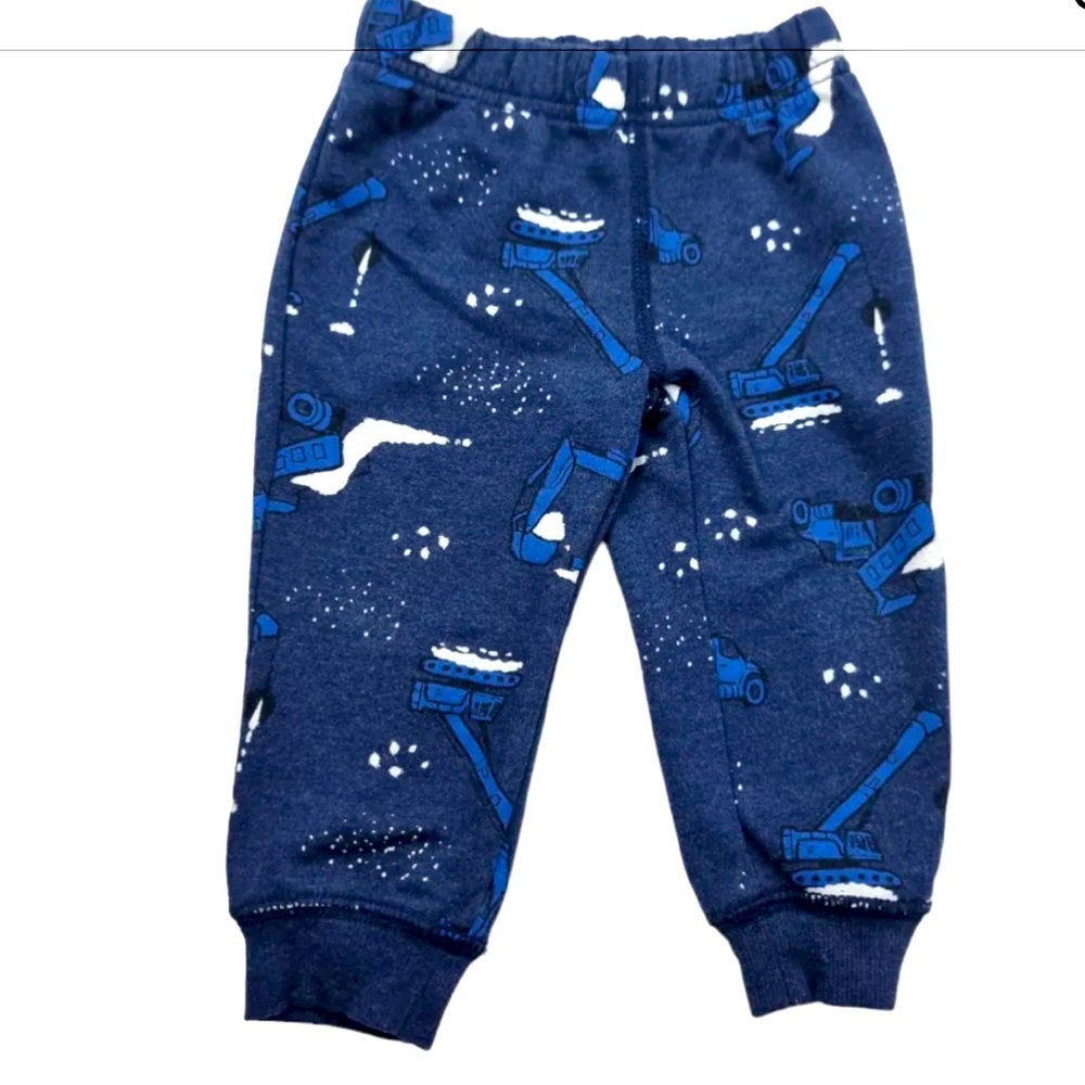 Carters Baby construction 2 piece hoodie and joggers Sz 12 month - Picture 4 of 5